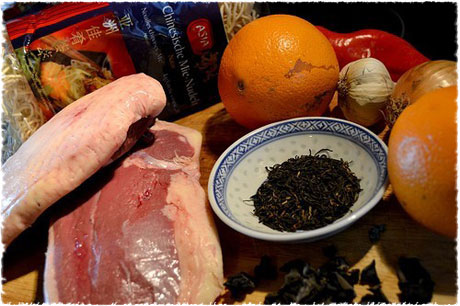 Ingrédients Magret canard sauce thé noir
