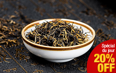 Singe doré du Fujian prestige : thé noir
