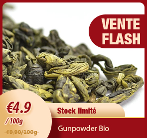 Gunpowder Bio : thé vert