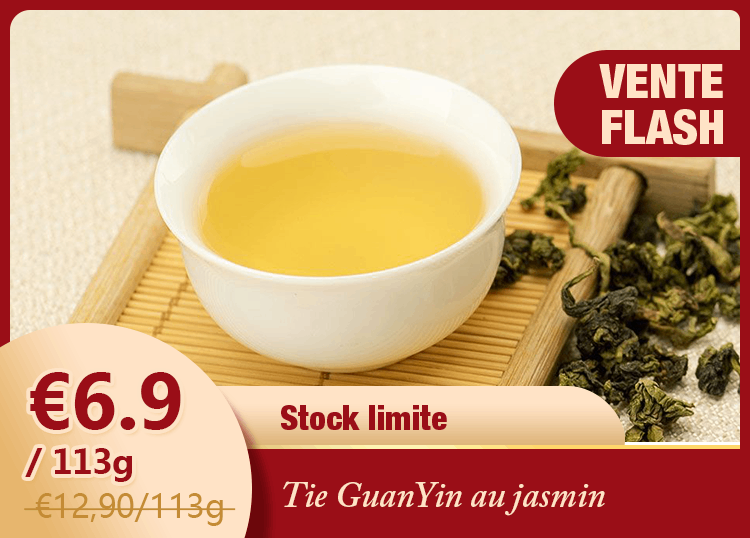 Tie GuanYin au jasmin : OoLong parfumé