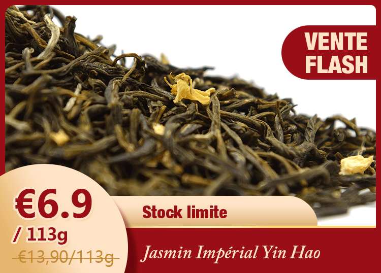 Jasmin Impérial Yin Hao : thé vert parfumé