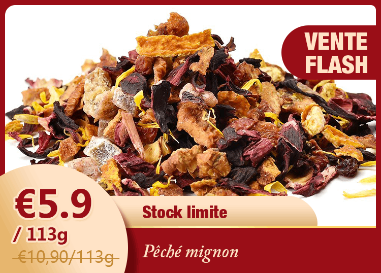 Pêché mignon infusion fruits et fleurs