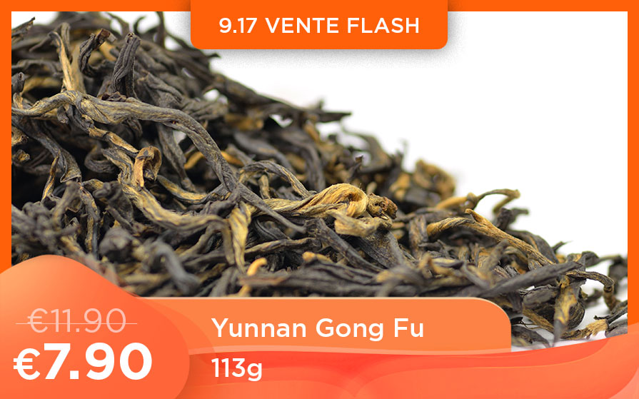 Yunnan Gong Fu : thé noir Dian Hong