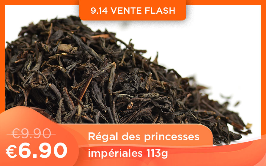 Régal des princesses impériales : thé noir aux litchis 
